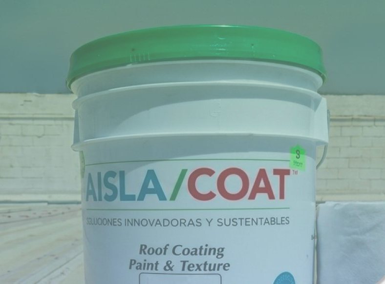 Cubeta de recubrimiento AISLA/COAT Roof Coating Paint & Texture